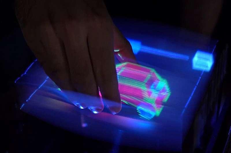 Ученые создали голограммы, с которыми можно взаимодействовать руками