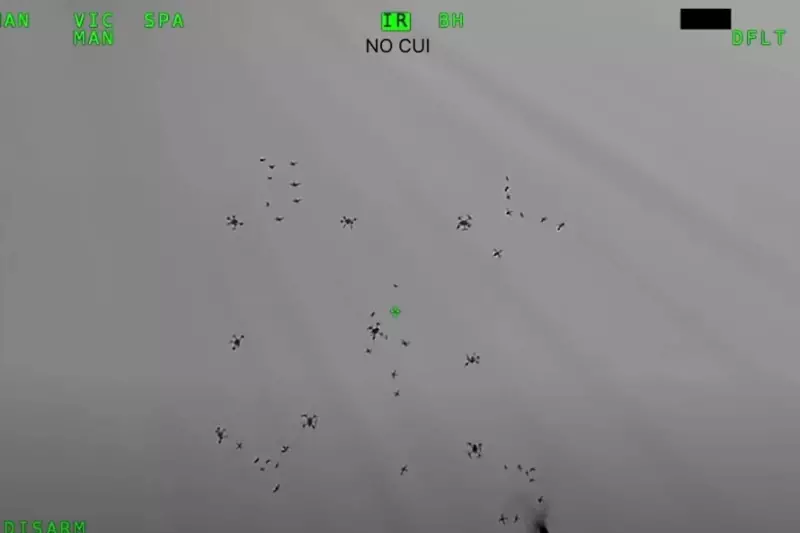 Микроволновое оружие одним выстрелом сбило 49 дронов