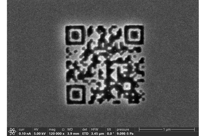 Ученые создали самый маленький QR-код в мире. Он меньше бактерии