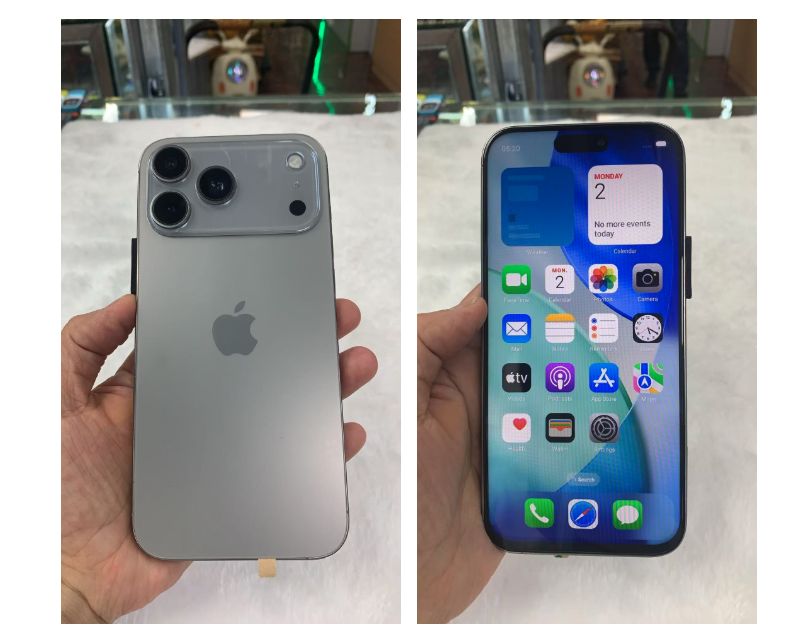 В продажу поступил iPhone 17 Pro, работающий на Android. Фейковый, конечно же