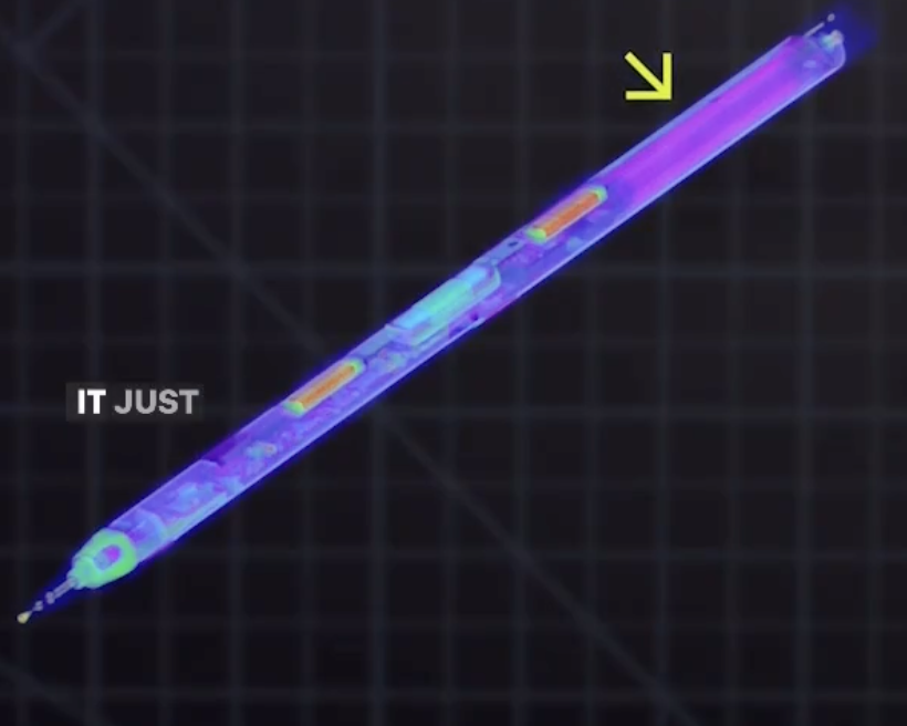 Пленочный фотоаппарат, геймпад Xbox, стилус Apple: как выглядят просвеченные рентгеном устройства