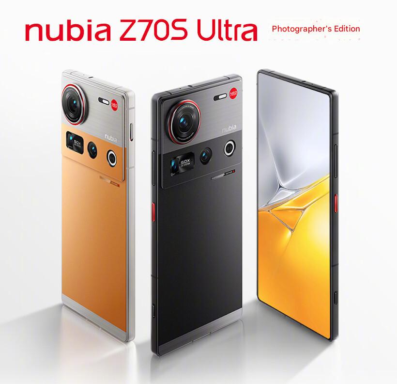 Nubia Z70S Ultra Photographer Edition выглядит прямо как камера. Снимает так же