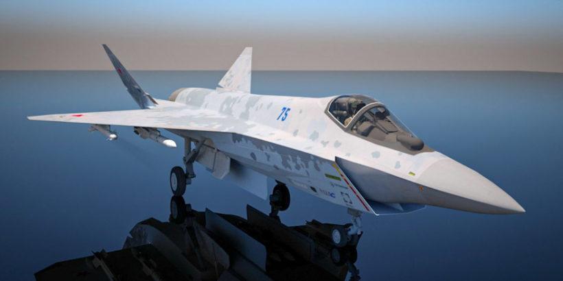 Рендер Су-75