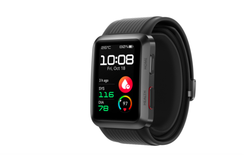 Huawei представил смарт-часы, которые надуваются для измерения давления