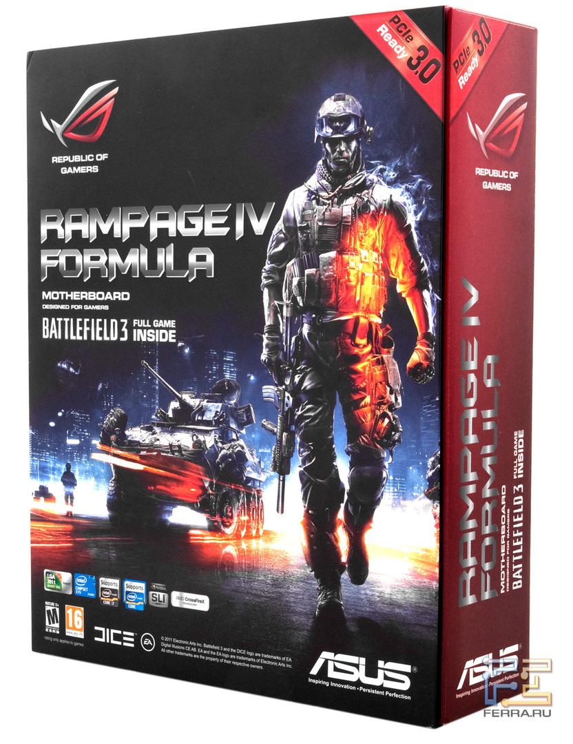 [02.jpg] Лицевая сторона упаковки ASUS Rampage IV Formula