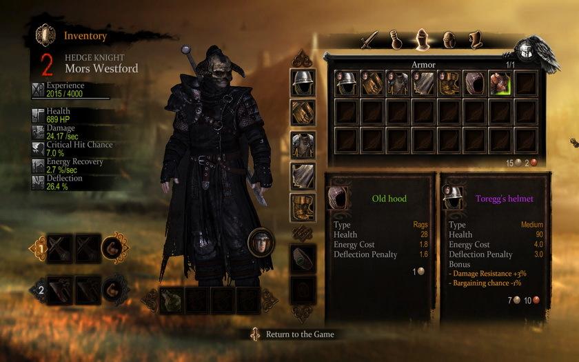 Большинство наборов брони очень похожи друг на друга, но есть и выдающиеся экземпляры