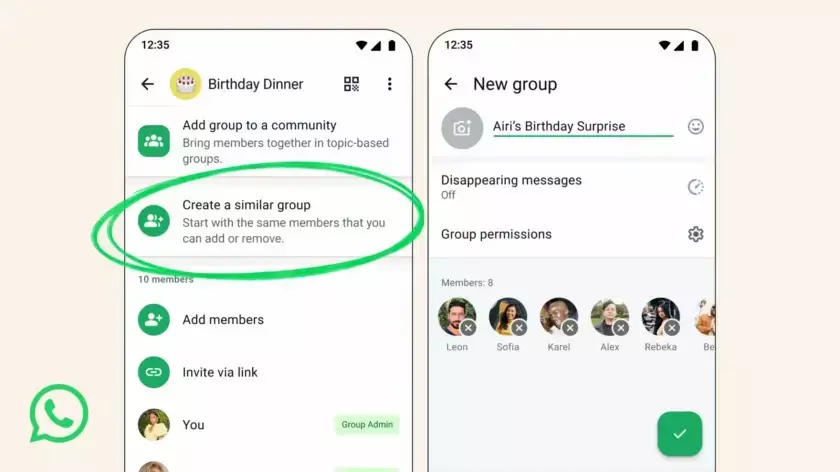 В WhatsApp* вышло большое обновление групповых чатов