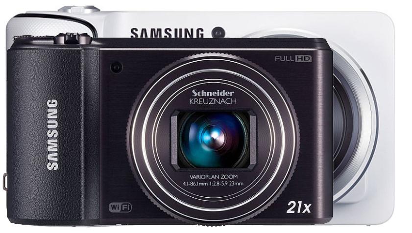 Сравнение размеров Samsung Galaxy Camera и Samsung WB850F Smart Camera