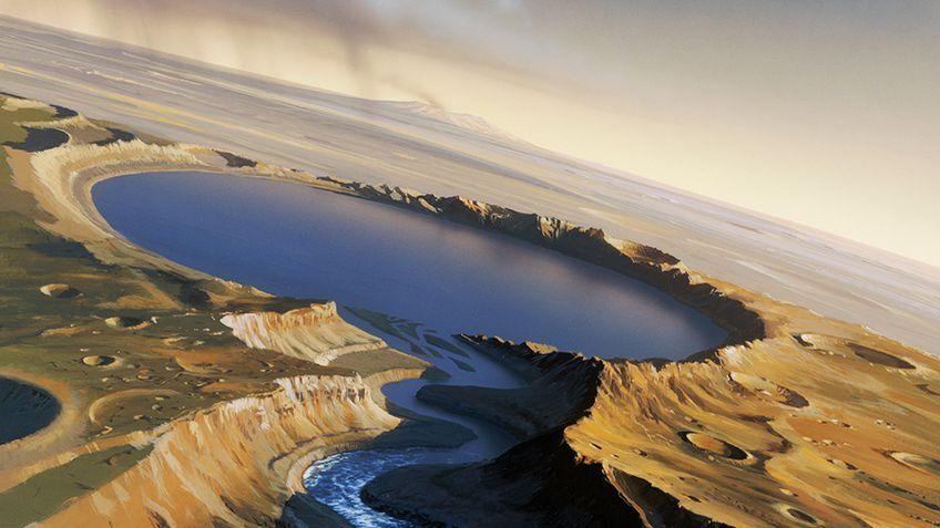 Ученые по солям определили давность наличия воды на Марсе