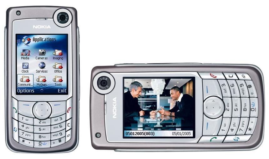 Первый смартфон Nokia с селфи-камерой - Nokia 6681 (2005 г.)