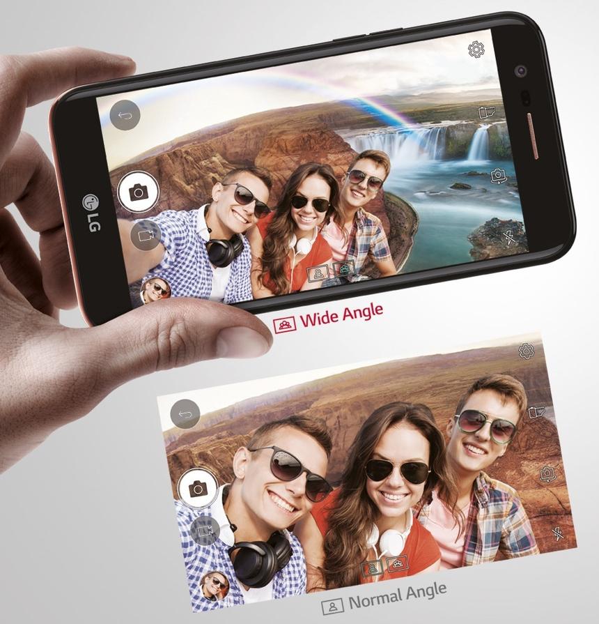 Широкоугольные селфи-камеры в смартфонах LG