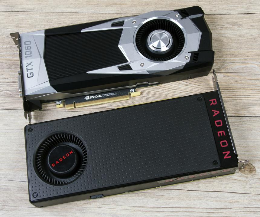 NVIDIA GeForce GTX 1060 и AMD Radeon RX 480 — одни из самых любимых майнерами видеокарт