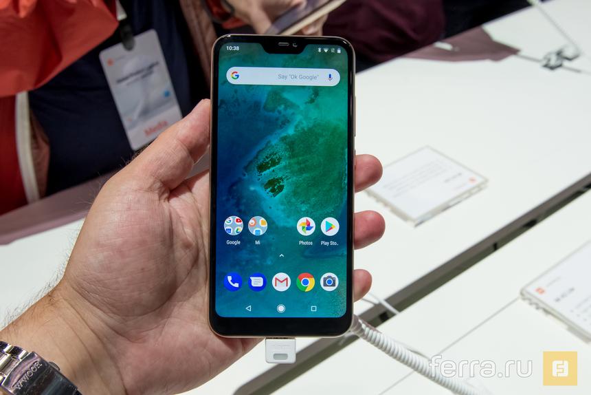 Лицевая панель Xiaomi Mi A2 Lite