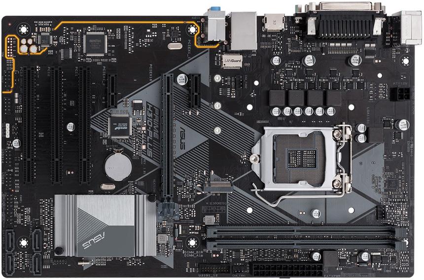 Asus Prime H310 Plus - стартовый вариант для постройки современного компьютера