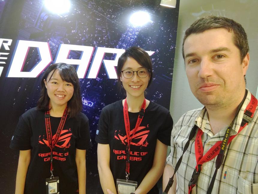 Пример фото на фронтальную камеру ASUS ROG Phone