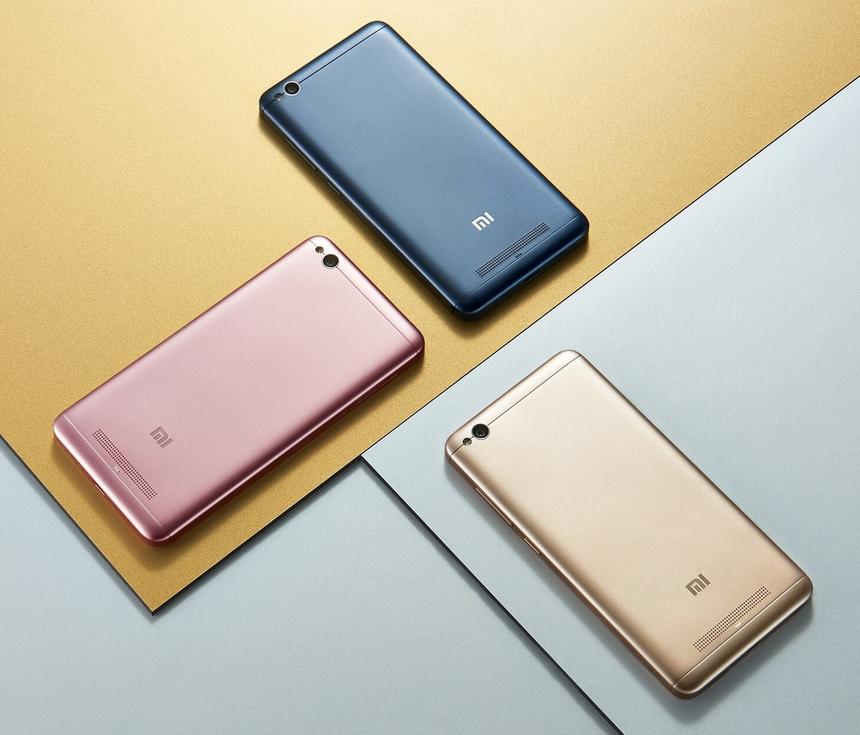 Самое существенное отличие Redmi 5A от Redmi 4A — оформление задней панели