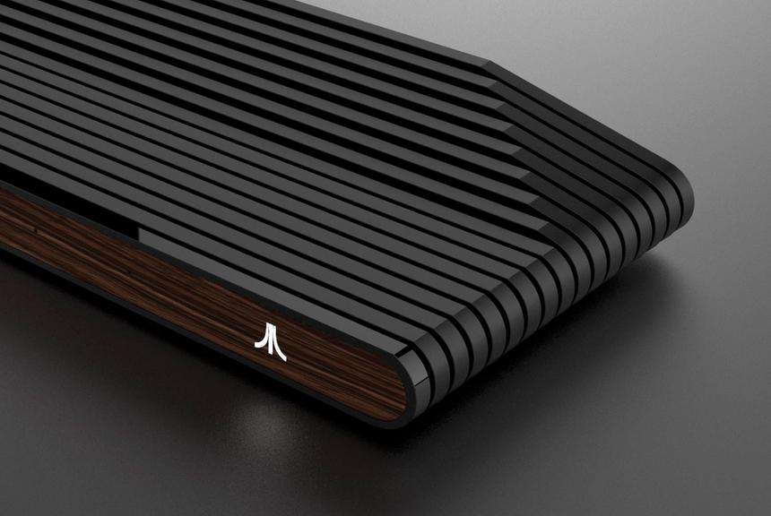 Ataribox c вставками из дерева