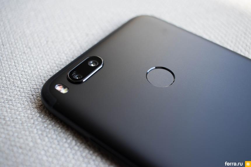 Камеры, вспышка и датчик отпечатка пальца Xiaomi Mi A1