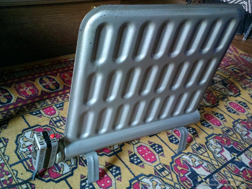 Советский масляный обогреватель