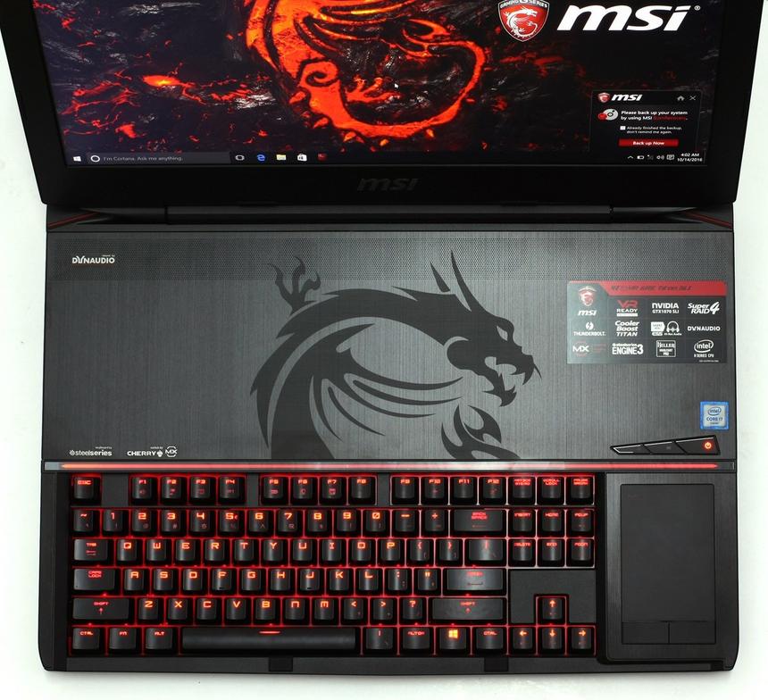 MSI GT83VR 6RE Titan SLI