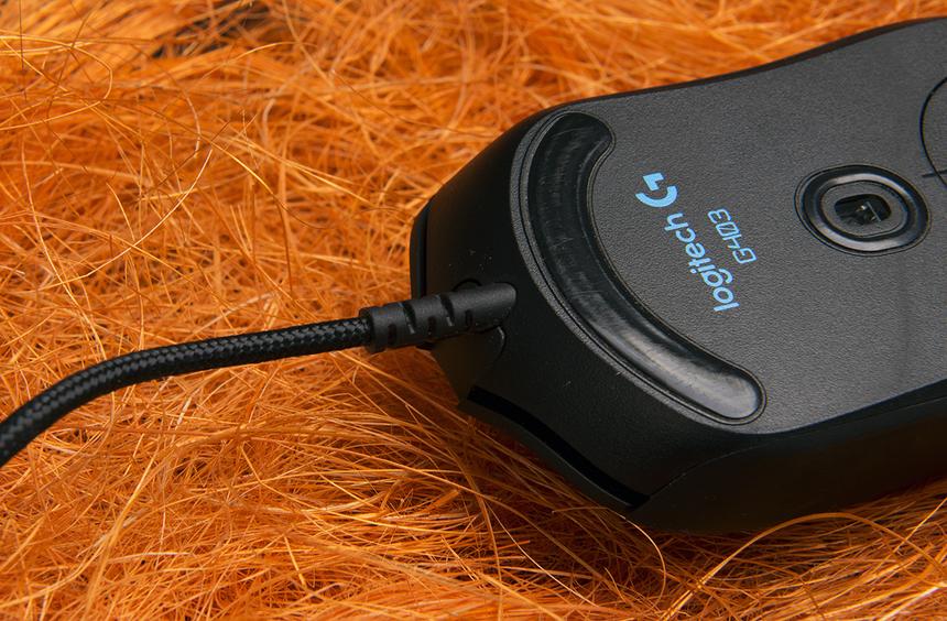 Защита от перегиба у Logitech G403 Prodigy