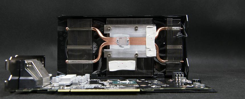 Система охлаждения GIGABYTE GeForce GTX 1050 Ti G1 Gaming