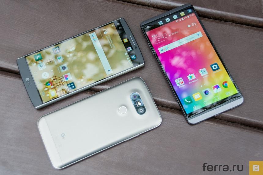 Экран, как у V10, камеры родом из G5 — LG внедрили в V20 все технологии, которыми располагали