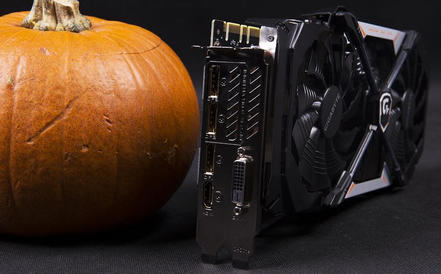 Видеовыходы GIGABYTE GeForce GTX 1070 Xtreme Gaming (GV-N1070XTREME-8GD)