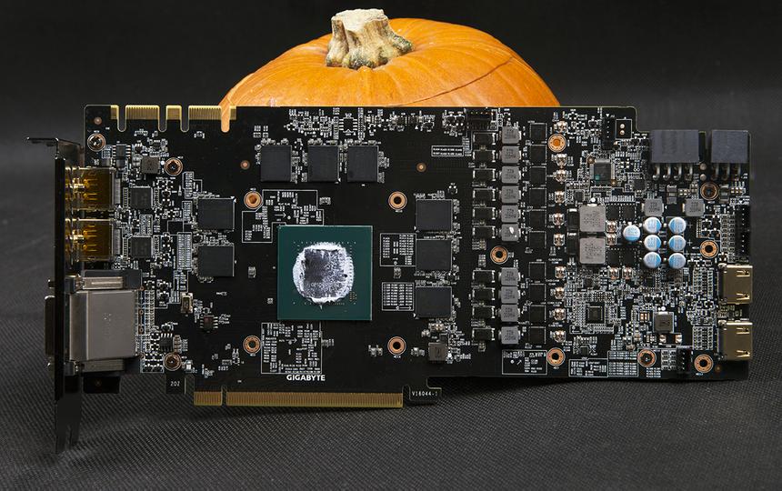 Печатная плата GIGABYTE GeForce GTX 1070 Xtreme Gaming (GV-N1070XTREME-8GD)