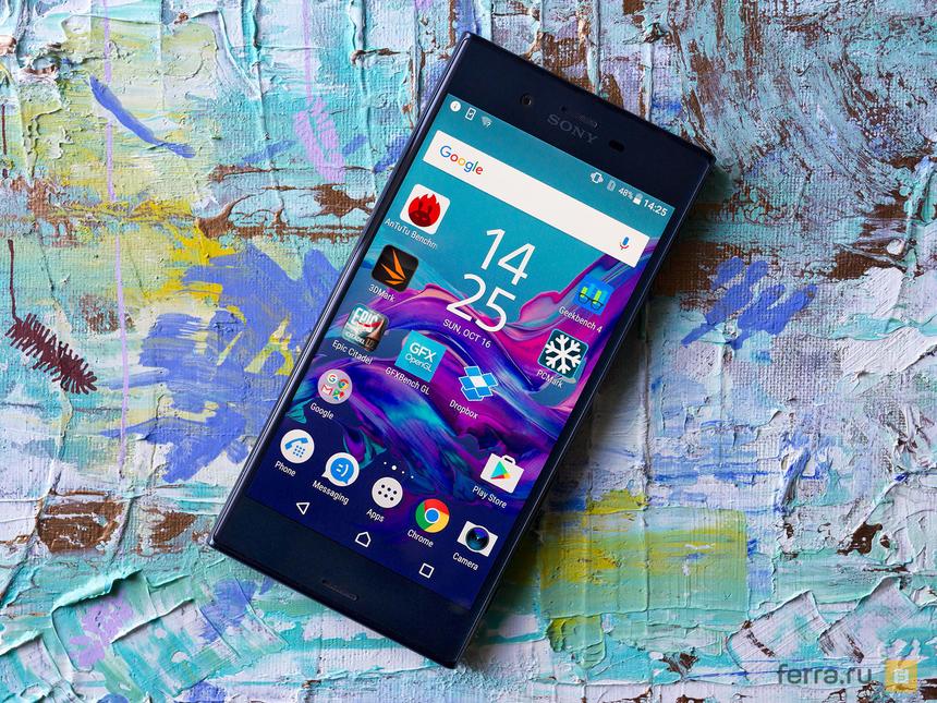 Лицевая панель корпуса Sony Xperia XZ