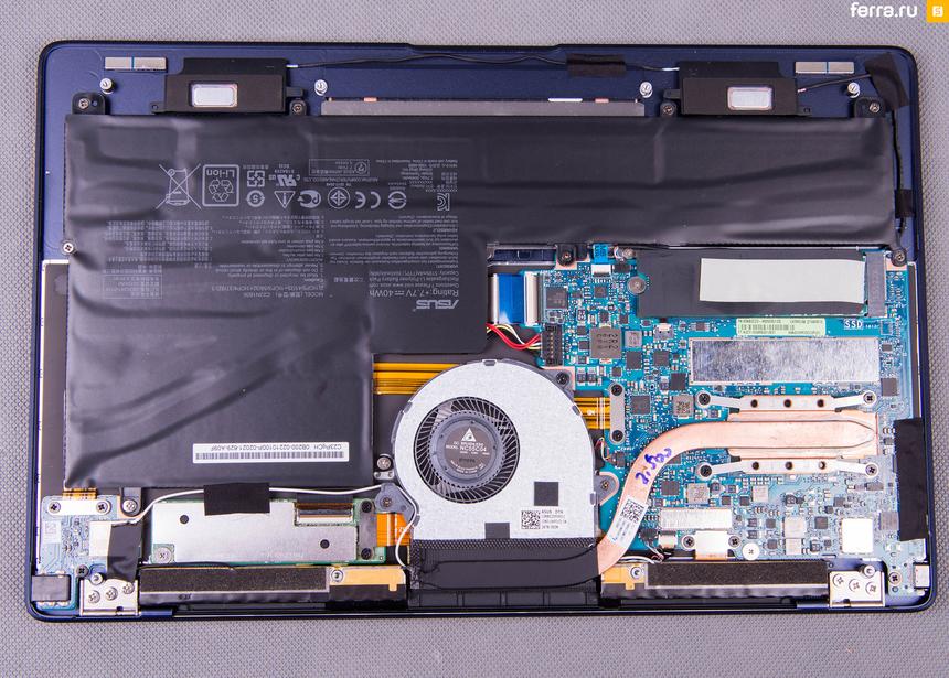 ASUS ZenBook 3 UX390UA без нижней крышки