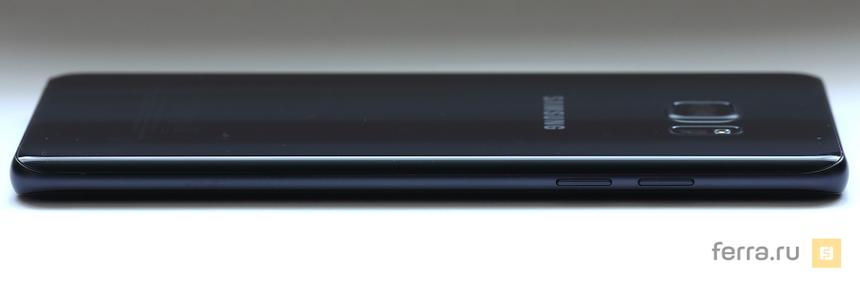 Левый торец корпуса Samsung Galaxy Note 7