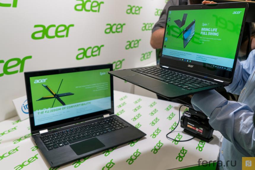 Acer Spin 3 и Spin 7