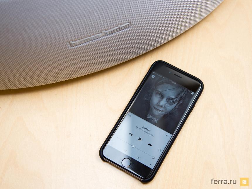 Harman/Kardon Go+Play Mini и воспроизведение с iPhone 6S