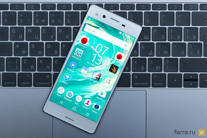 Экран Sony Xperia X