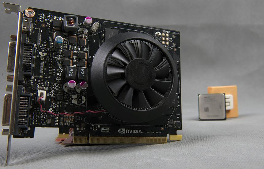 Дискретная графика в паре с дешевым процессором