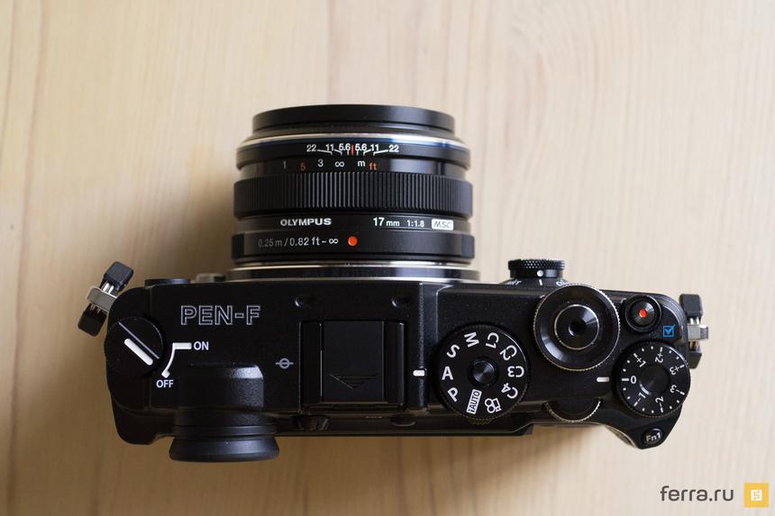 Верхняя панель корпуса Olympus PEN-F