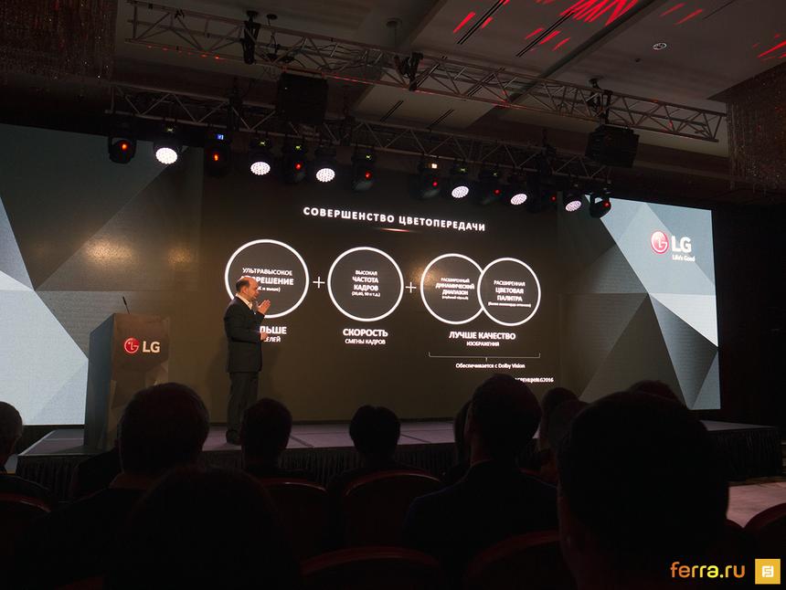 Телевизоры LG поддерживают стандарт Rec. 2020