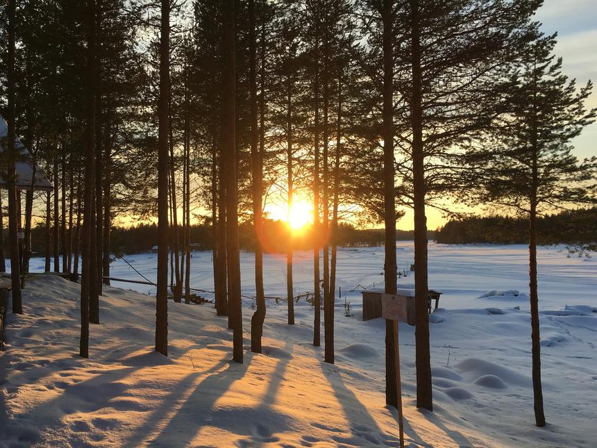 Съемка заката на iPhone 6S