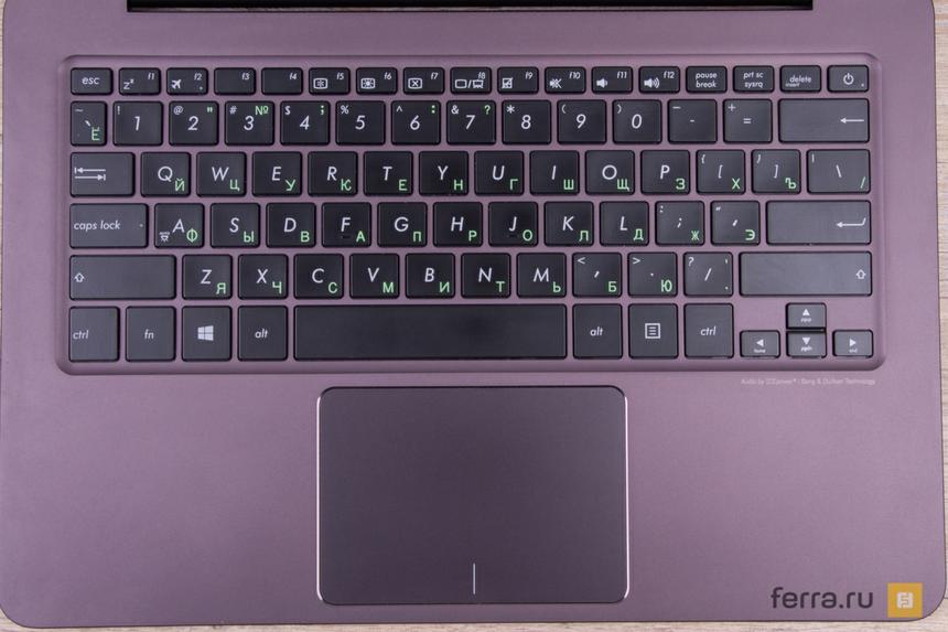 Рабочая поверхность ASUS UX305FA
