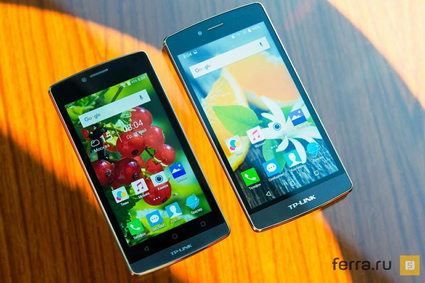 Слева направо — TP-Link Neffos C5L и C5