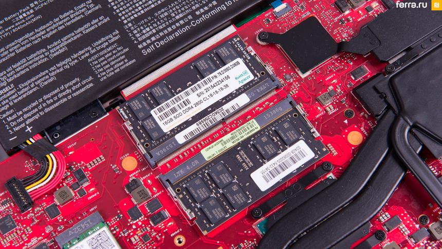 Оперативная память ASUS ROG GX700VO