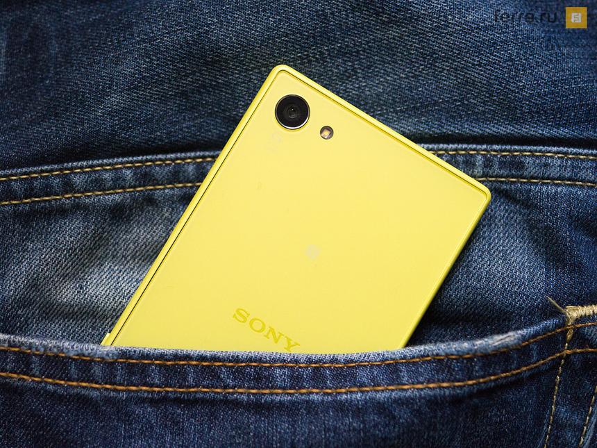 По-настоящему карманный смартфона Sony Xperia Z5 Compact