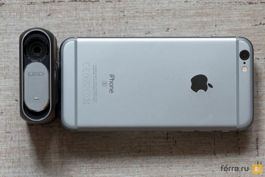DxO One с iPhone 6S