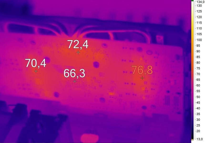 Нагрев XFX Radeon R9 380X
