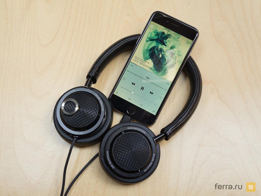 Philips Fidelio M2L при использовании с iPhone 6