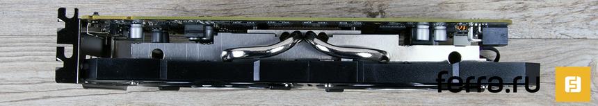 XFX BLACK DD Radeon R7 370, вид сверху
