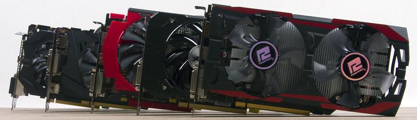 AMD Radeon R7 370 против NVIDIA GeForce GTX 950: сравнительное тестирование шести видеокарт от ASUS, GIGABYTE, Palit, PowerColor, MSI и XFX