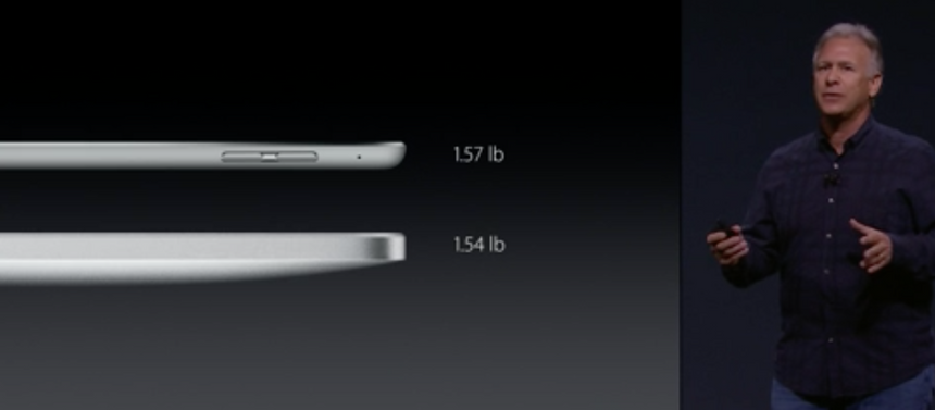Новый iPad Pro весит столько же, сколько самый первый iPad