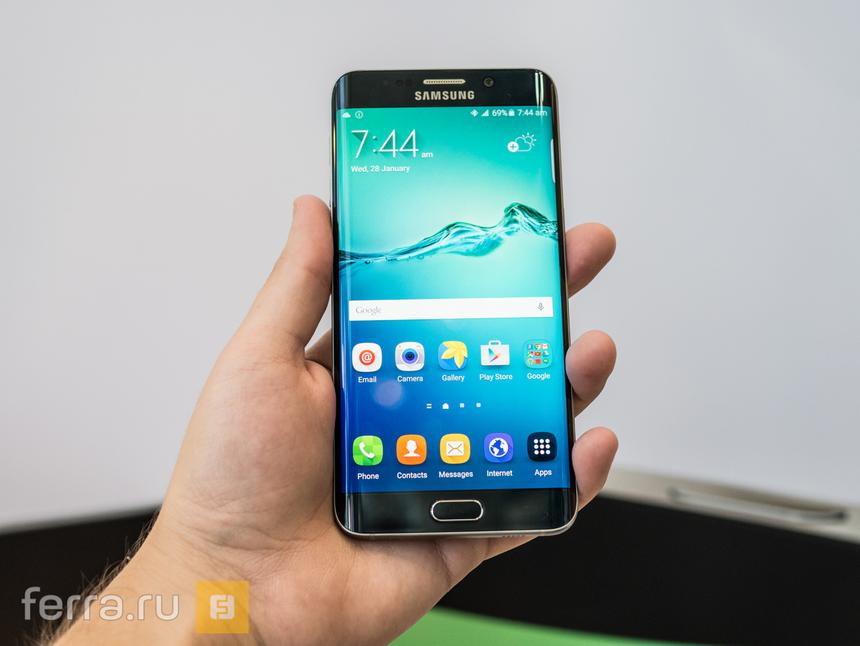 Лицевая панель Samsung Galaxy S6 edge+